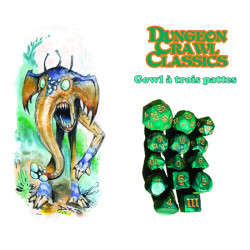 Dungeon Crawl Classics : Set dés Gloups à trois pattes