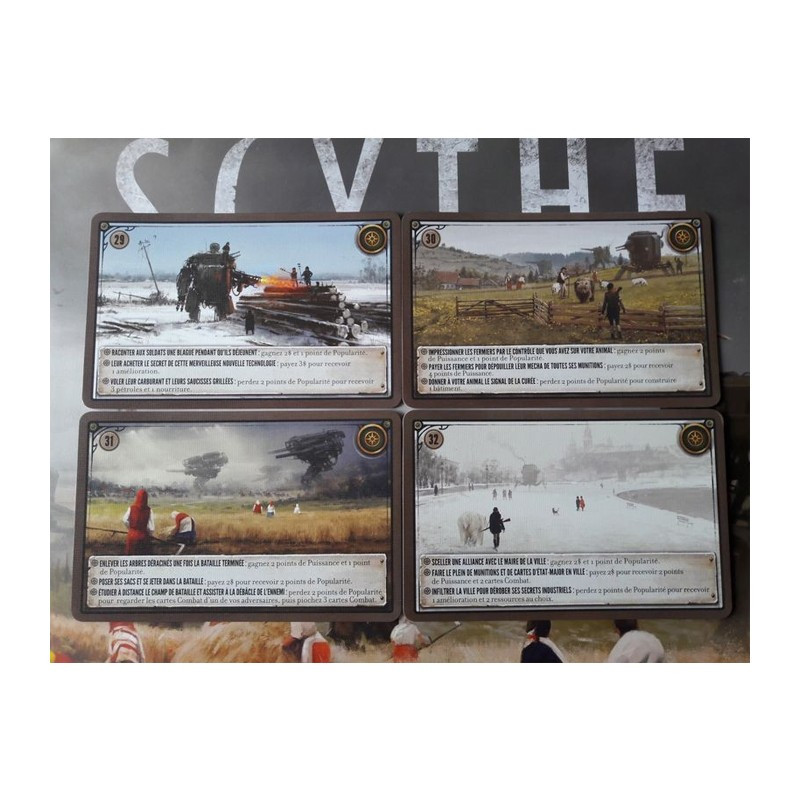 Scythe - Promo "Cartes Rencontre 29 - 31"