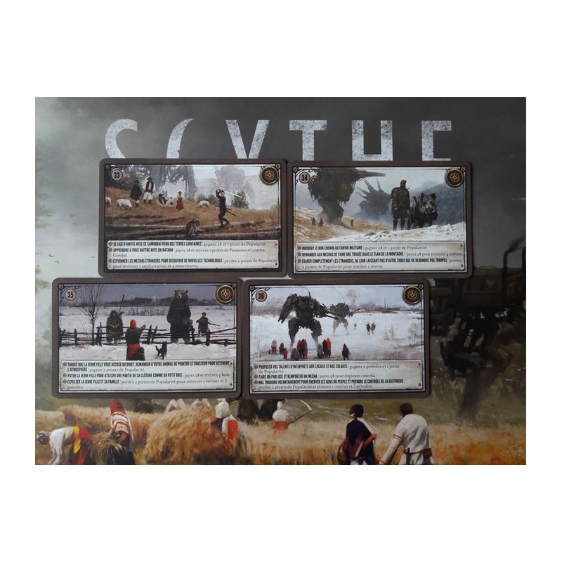 Scythe - Promo "Cartes rencontre 33 - 36"