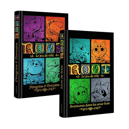 Root RPG : Edition Collector (2 Books limited cover + Slipcase)