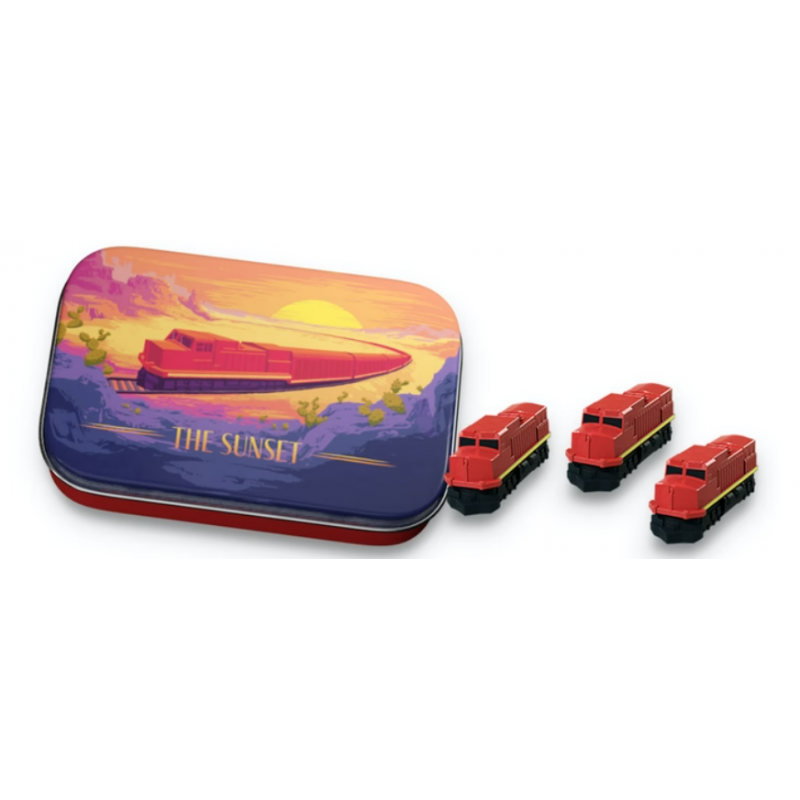 Sunset Deluxe Board Game Train Set