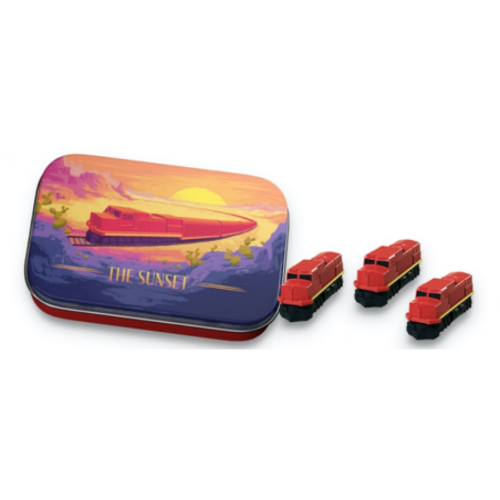 Sunset Deluxe Board Game Train Set