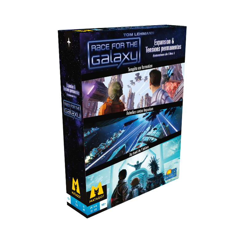 Race for the Galaxy - 1st Arc of expansions