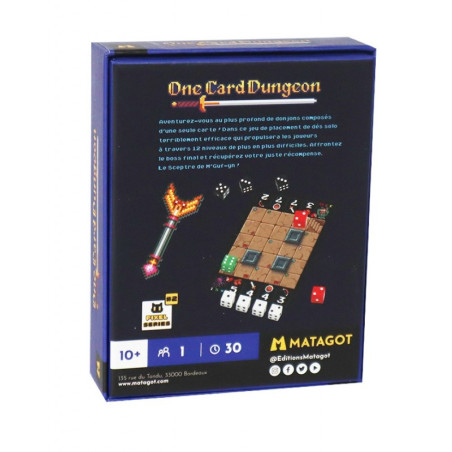 One card dungeon - Blue Collection - Matagot - Board game | IPA Gameshop