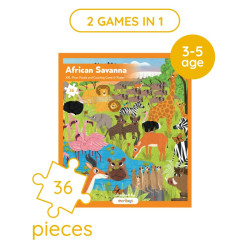 African Savanna - Moritoys - Board game | IPA Gameshop