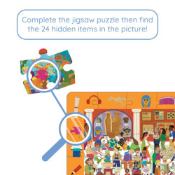 Look & Find Puzzle : Museum