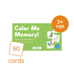 Mémoire à Colorier : Jeu de Mémoire et de Couleurs - Moritoys - Jeu de société | IPA Gameshop