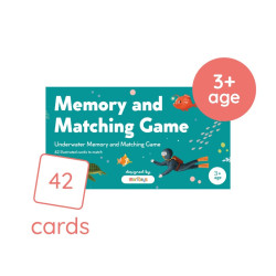 Memory & Matching Game : Underwater