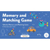 Memory and Matching Game : Vehicles