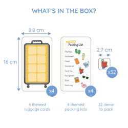 Packing List - Memory and Bingo Game