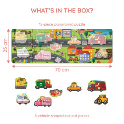 Vehicles Adventure Puzzle