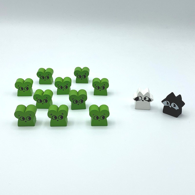 Meeples Souris Vertes et Vagabonds - ROOT