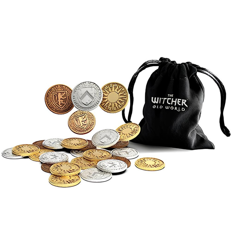 The Witcher : Old World - Metal Coins