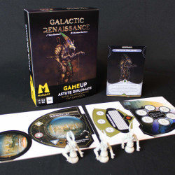 Galactic Renaissance - Game up 1 - Astute Diplomat - Matagot - Board game | IPA Gameshop