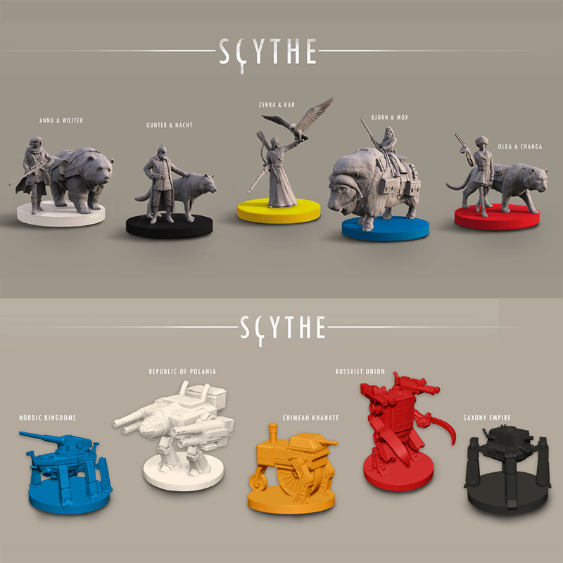 Scythe - Plastic figurine base game - Matagot - Board game | IPA Gameshop