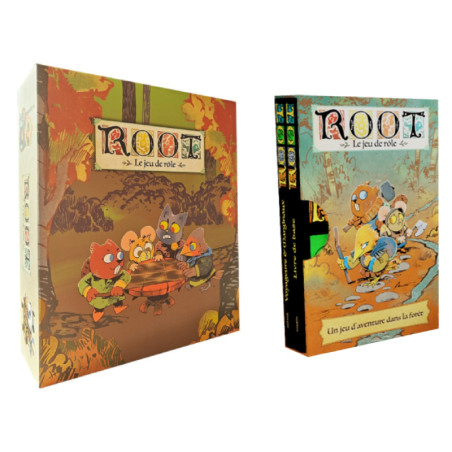 Root le Jeu de Rôle : La malle du voyageur ( Livres Collector inclus ) - Matagot - Jeu de société | IPA Gameshop