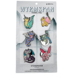 Wyrmspan : Enamel Pins - Stonemaier Games - Board game | IPA Gameshop